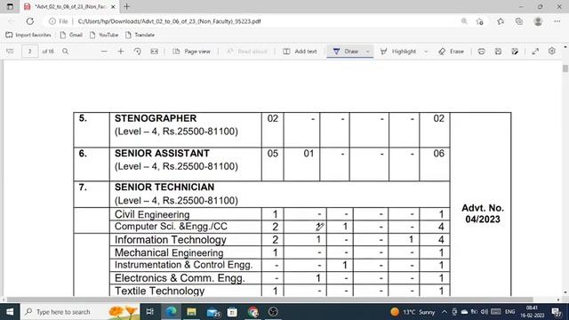 NIT Jalandhar Non Teaching Faculty Recruitment -2023 | JE/Technician Etc | All India Freshers Job