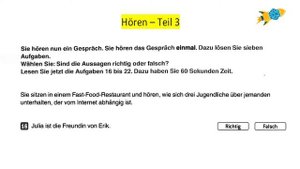 #4 Goethe Zertifikat B1 ｜｜ Model Test 4 ｜｜ Hören B1 ｜｜ Hören mit Lösungen #deutsch