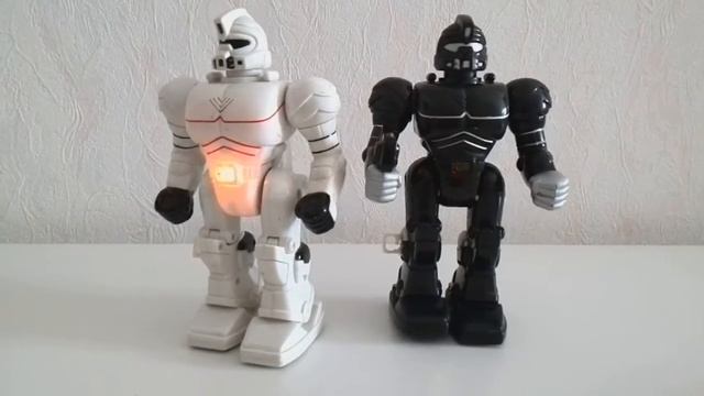 Star Wars Stormtrooper Robot Roboter interpoko black white walking sound light смотреть онлайн