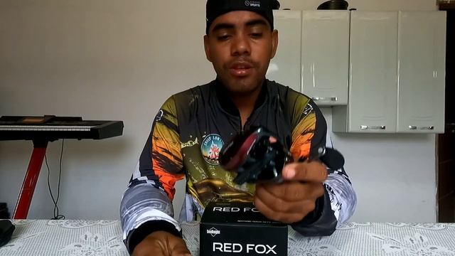 CARRETILHA RED FOX REVIEW!!! muito boa e barata 😲 #pescaria #carretilha