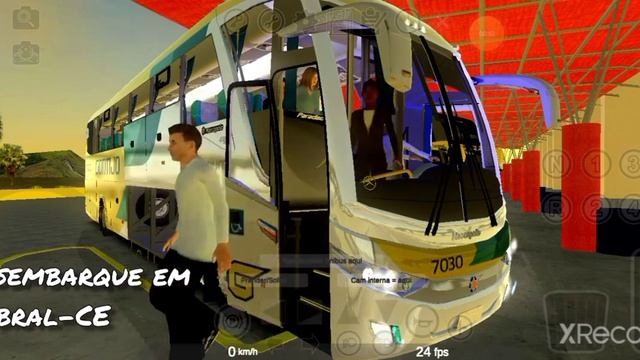 Proton Bus Simulador Road - Marcopolo G7 4x2 MB Desembarque em Sobral-CE смотреть онлайн