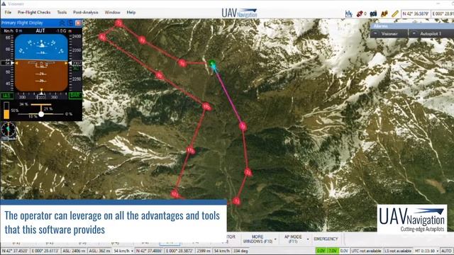 UAV Navigation | Google Earth Integration
