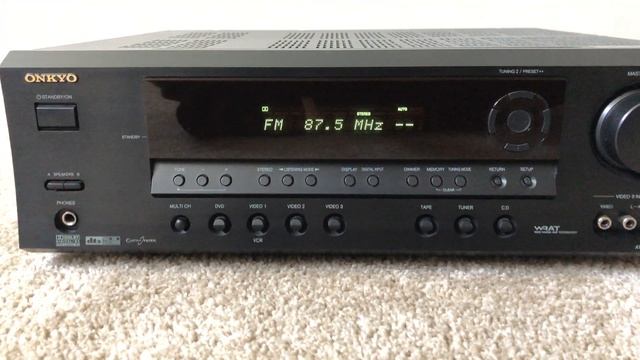 How to Factory Reset Onkyo HT-R530 7.1 Home Theater Surround Receiver смотреть онлайн