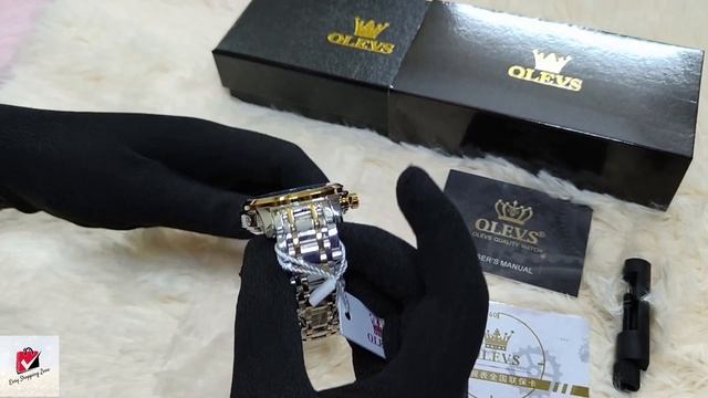 OLEVS 9910 Gents Watch || Easy Shopping Zone || Bangla Watch Tutorial ||