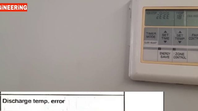 OGeneral ductable air Conditioner Error Codes And Solution Troubleshooting what is EEEE error