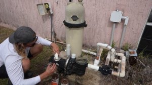 FIX LEAK ON POOL PUMP - PVC PIPE REPAIR