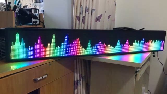 AS1000 full-color music spectrum display смотреть онлайн