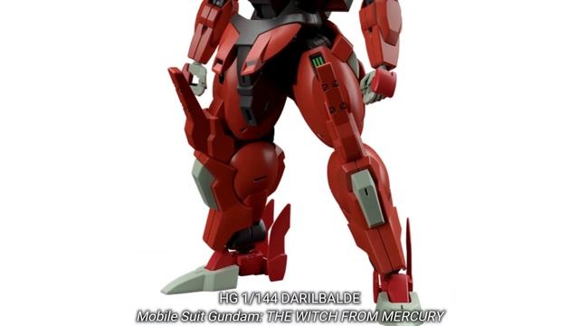 HG 1/144 GUNDAM PHARACT & DARILBALDE | Mobile Suit Gundam: THE WITCH FROM MERCURY