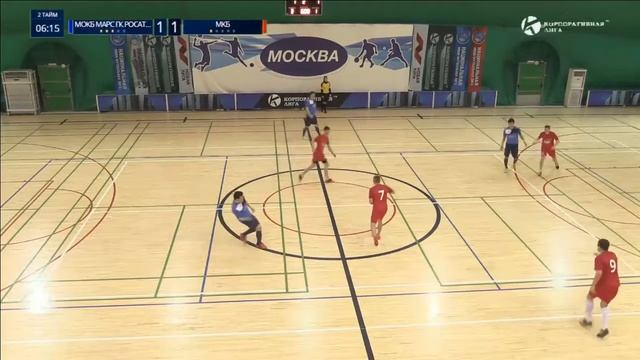 Хайлайты матча "МОКБ Марс ГК Росатом - МКБ" (VIII КУБОК ЛИГИ) смотреть онлайн