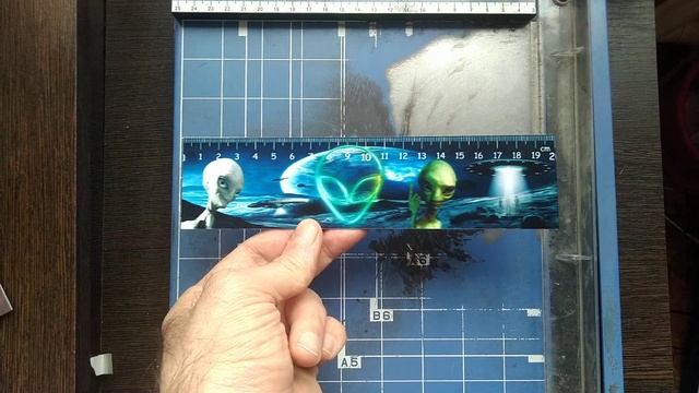 3Д стерео варио линейка 20 см. Серия НЛО... смотреть онлайн