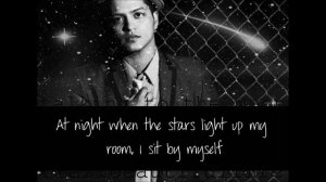 Bruno Mars -  Talking to the Moon (lyrics HD)