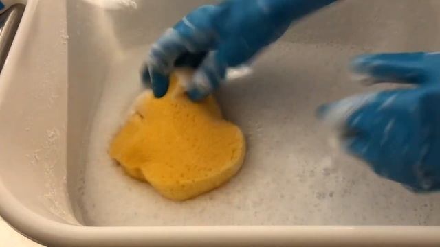 Dove Lavender Bar Soap Suds, Laundry Powder Play + Fabric Softener & ASMR Sponge 🧽 Squeezing смотреть онлайн