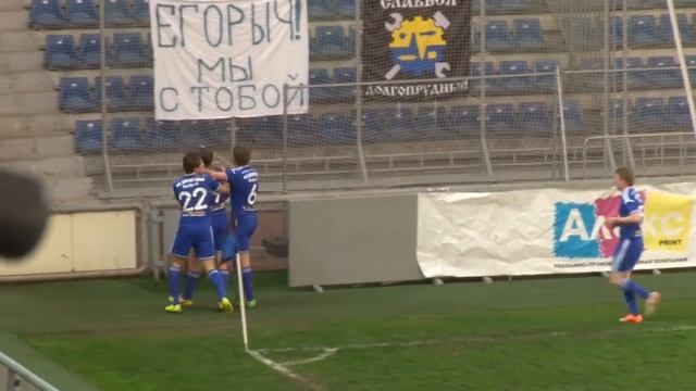 Гол Алексея РОГОВА Сатурну 1:0 12