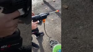 Обзор на аккумуляторную мойку