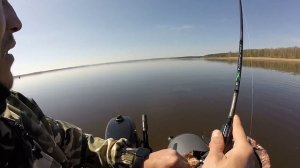 Кама,сухие берега,открыл сезон на спиннинг,джиг с лодки.
