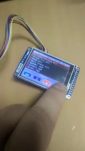ESP32 TFT ili9341 Touch смотреть онлайн