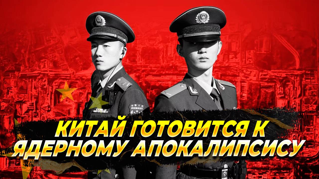 Китай готовится к ядерной войне - Новый военный город