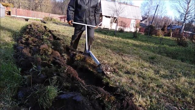 ВСПАШКА ЦЕЛИНЫ НА ДАЧЕ  электроплугом (электролебедкой) ЛС-100