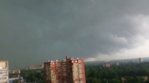Гроза над Москвой 30 июня 2017