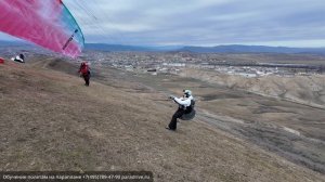 Взлет на параплане Koyot-5 (гора Кефир, Дагестан)