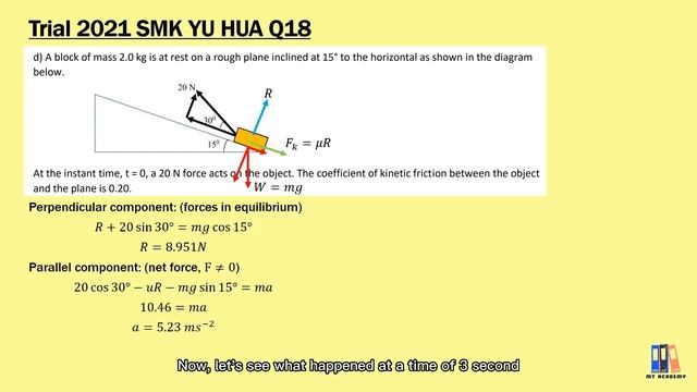 Work, Energy and Power: Work-Energy Theorem | STPM Physics