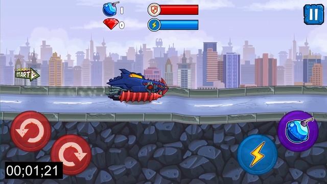 Такого Еще в Car Eats Car 3 Не Было - первая Летающая Машина смотреть онлайн