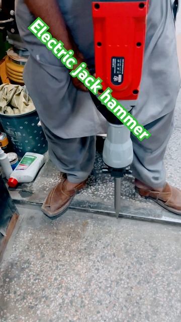 Electric jack hammer #viral #shortvideo #tool at IMAM DIN AND SONS смотреть онлайн