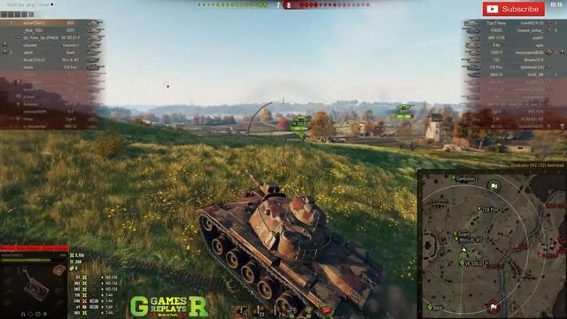 World of Tanks M60 Replay - 8 Kills 10.6K DMG(Patch 1.4.0) смотреть онлайн