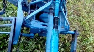 Косим на т 40 косилкой сегментной.