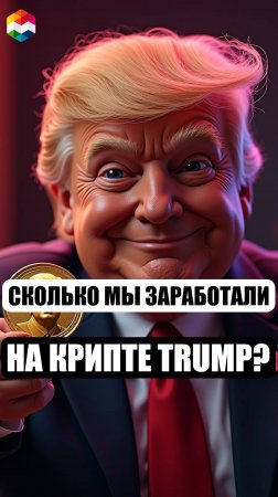 СКОЛЬКО МОЖНО БЫЛО ЗАРАБОТАТЬ НА TRUMP? СКОЛЬКО ЛЮДИ ЗАРАБОТАЛИ НА ТРАМП КОИН? TRUMP COIN ПРОГНОЗ