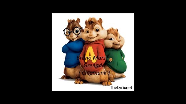 Bruno Mars- Grenade ( Chipmunk ) HD смотреть онлайн