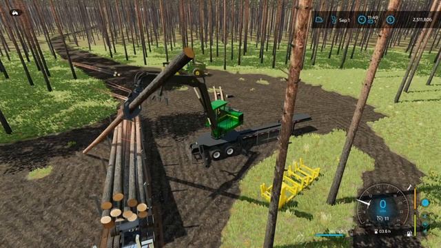 FS 22 Logging.Piney Acres Ep. 1 смотреть онлайн