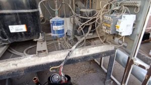 Замена компрессора на выносном холодильном агрегате