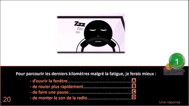 TEST Nouveau code de la route 2024 conforme à la nouvelle réforme GRATUIT n° 78 смотреть онлайн