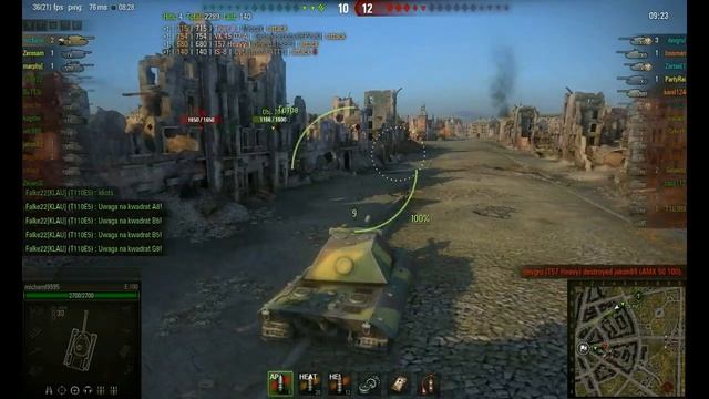 WoT 0.8.8 - E-100 - Ruinberg - Top Gun by michaml9995 смотреть онлайн