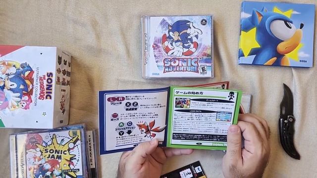 Aquisições 69 - Box Sonic Ultrapack da OldSchool Retroart com jogos de Sega CD, Saturn e Dreamcast смотреть онлайн