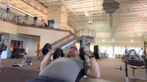 Incline DB press