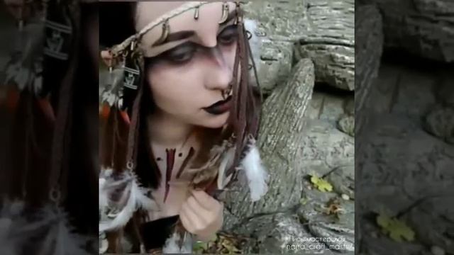 Украшение для волос из перьев #ЛисьяМастерская автор Нана смотреть онлайн