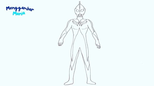 Menggambar dan Mewarnai Ultraman Cosmos