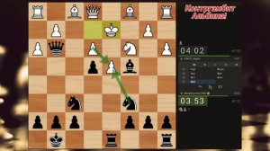 Контргамбит Альбина - это быстрая победа! Шахматы блиц