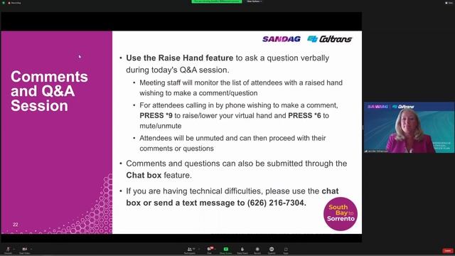 South Bay to Sorrento CMCP: Reunión del Grupo Consultivo de Partes Interesadas - 6302022