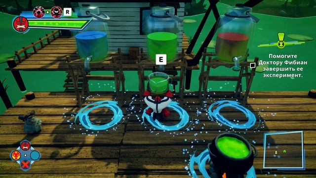 Прохождение Ben 10 Power Trip - Часть #3 - ПЕРВЫЙ БОСС смотреть онлайн