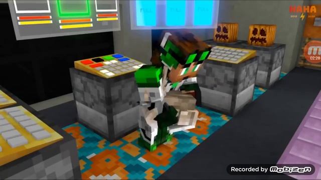 Marcy at the Gates 2: Minecraft Monster School Animation (2021) Final Battle with healthbars 1/3
