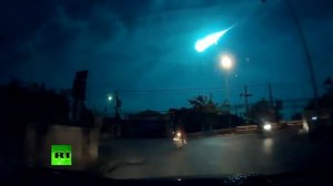 Halloween Shooting Star - Meteor lights up Thailand sky