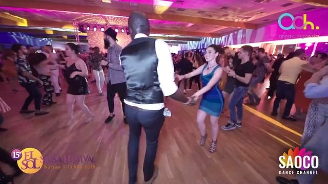 Olu Kongi and Shaqed Frumkin Salsa Dancing at El Sol Warsaw Salsa Festival 2019, Friday 08.11.2019 смотреть онлайн