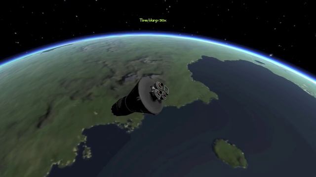 Project Mercury Redstone Rocket - Simulated in Kerbal Space Program - KSP - MGA part 1 смотреть онлайн