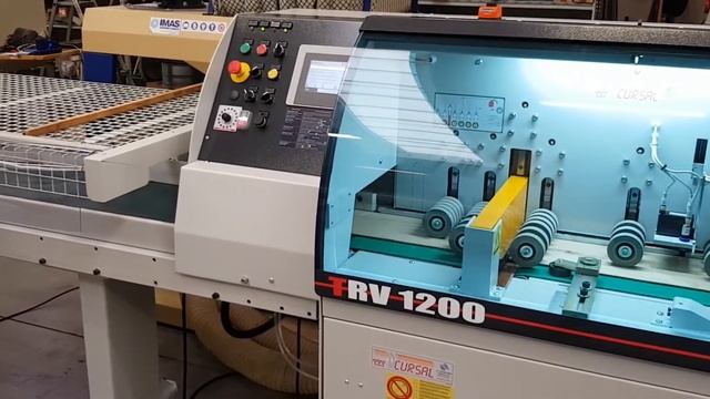 TRV 1200E Ø500 - Lamellas belt feeding optimizing cross-cut-saw in Romania- Cursal_woodworking смотреть онлайн