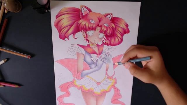 Speed Drawing Sailor Chibi Moon/Chibiusa (Sailor Moon 美少女戦士セーラームーン ) [COLLAB] смотреть онлайн