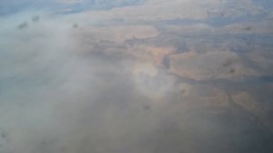 Круглая радуга (вид с самолета)