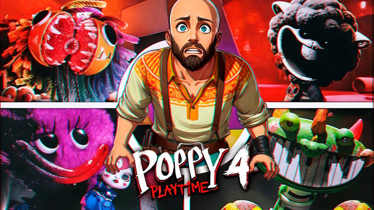 Poppy Playtime Chapter 4 Safe Haven (Убежище) Обзор, Геймплей, Полное прохождение